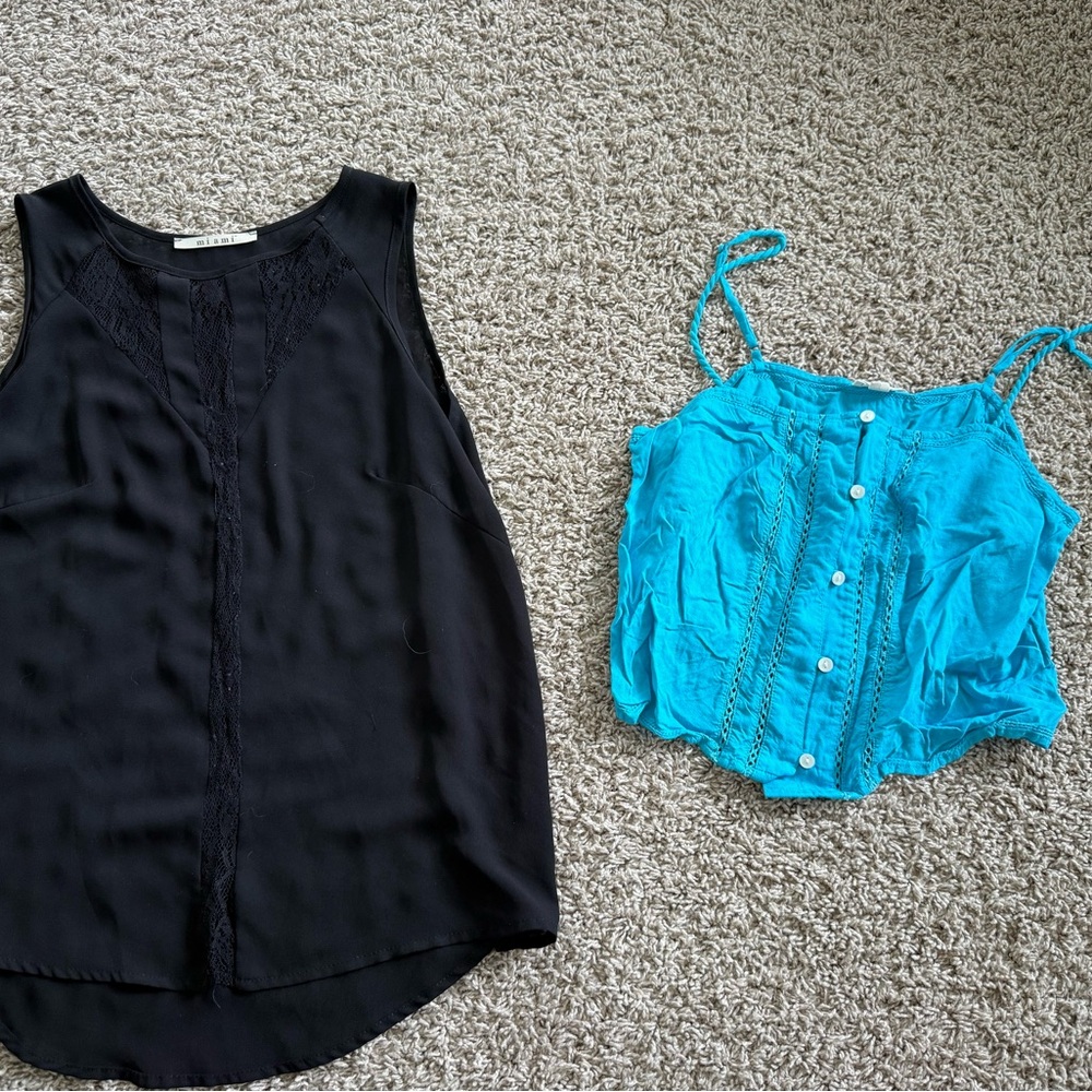 Size medium tank tops